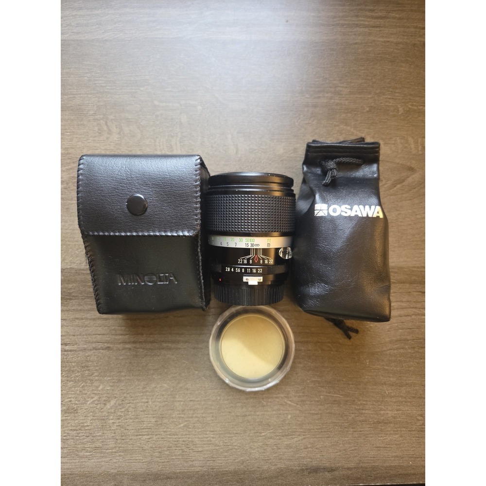Camera Lens Flash Lot Minolta Osawa Untested As Is